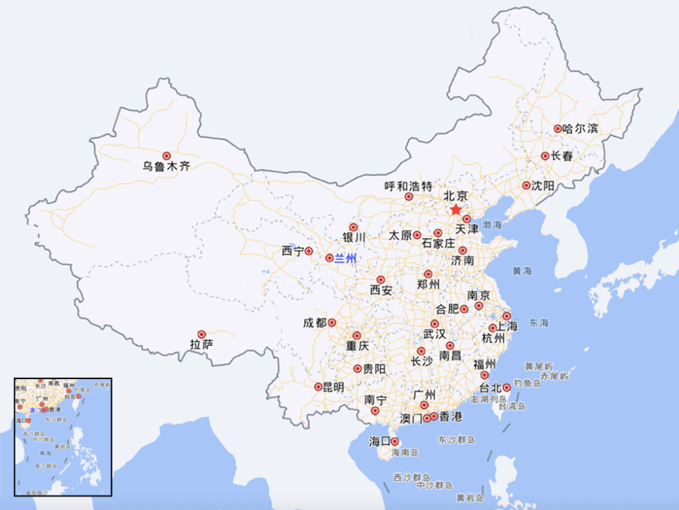 全国公路图