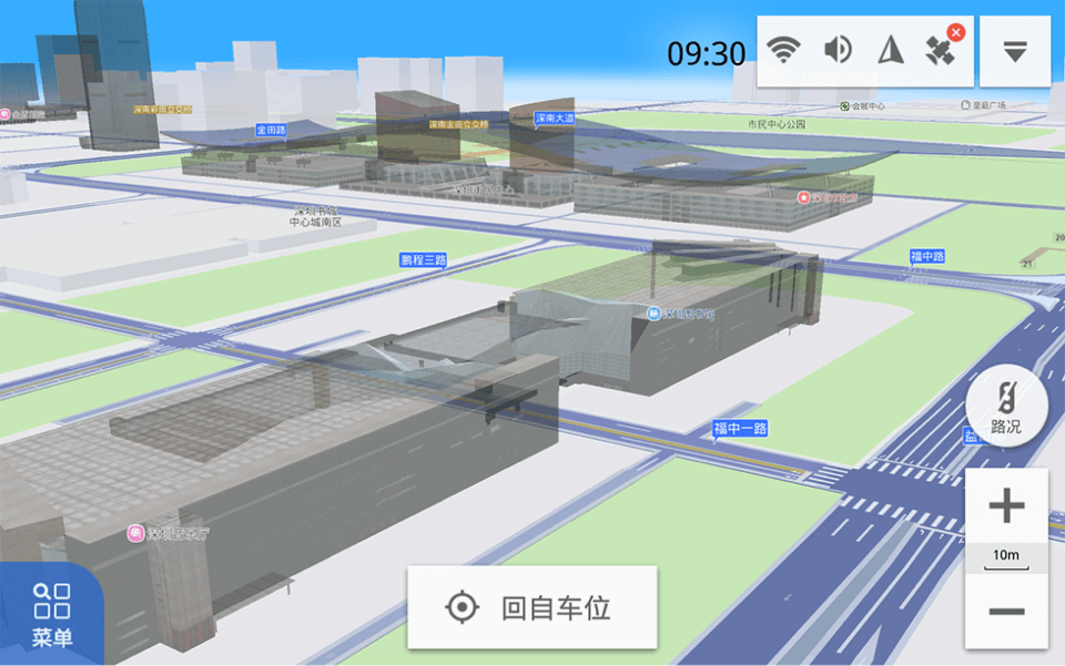 3D城市图